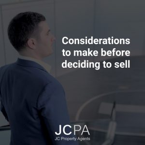 Considerations to make before deciding to sell