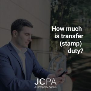 How much is transfer (stamp) duty?