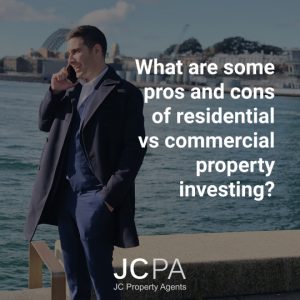 What are some pros and cons of residential vs commercial property investing?