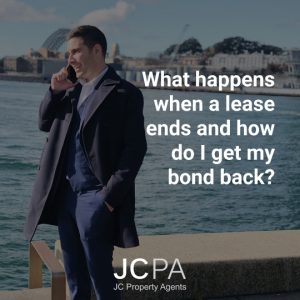 What happens when a lease ends and how do I get my bond back?