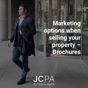 Marketing options when selling your property – Brochures