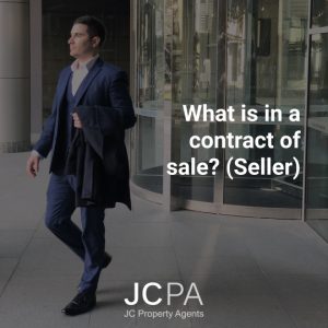 What is in a contract of sale? (Seller)