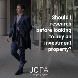 Should I research before looking to buy an investment property?