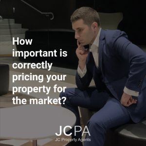 How important is correctly pricing your property for the market?