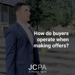 How do buyers operate when making offers?