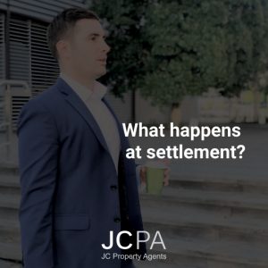 What happens at settlement?