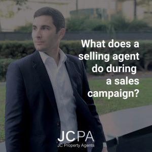 What does a selling agent do during a sales campaign?