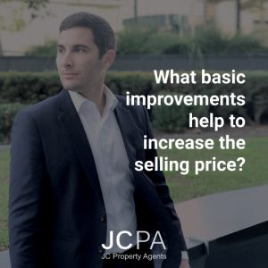 What basic improvements help to increase the selling price?