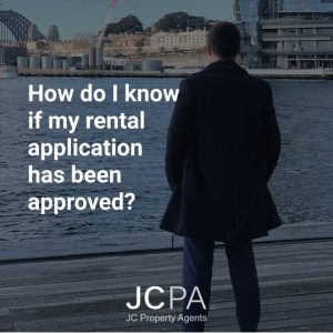 How do I know if my rental application has been approved?