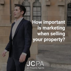 How important is marketing when selling your property?