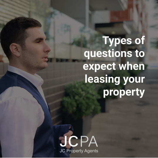 Types of questions to expect when leasing your property