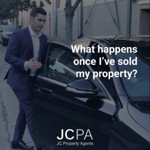 What happens once I’ve sold my property?